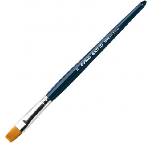 GIOTTO PENNELLO SINTETICO SERIE 600 TAKLON N° 14 CONF 12 Pz.